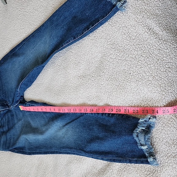 Women's Abercrombie & Fitch Simone high rise distressed ankle jeans 26 - Picture 11 of 11